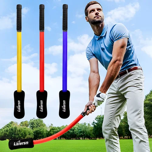 Imagen 1 del producto Kaiersn Golf Swing entrenamiento palo suave principiante corrección de gestos entrenamiento Power Stick espuma Swing Golf ayuda de entrenamiento