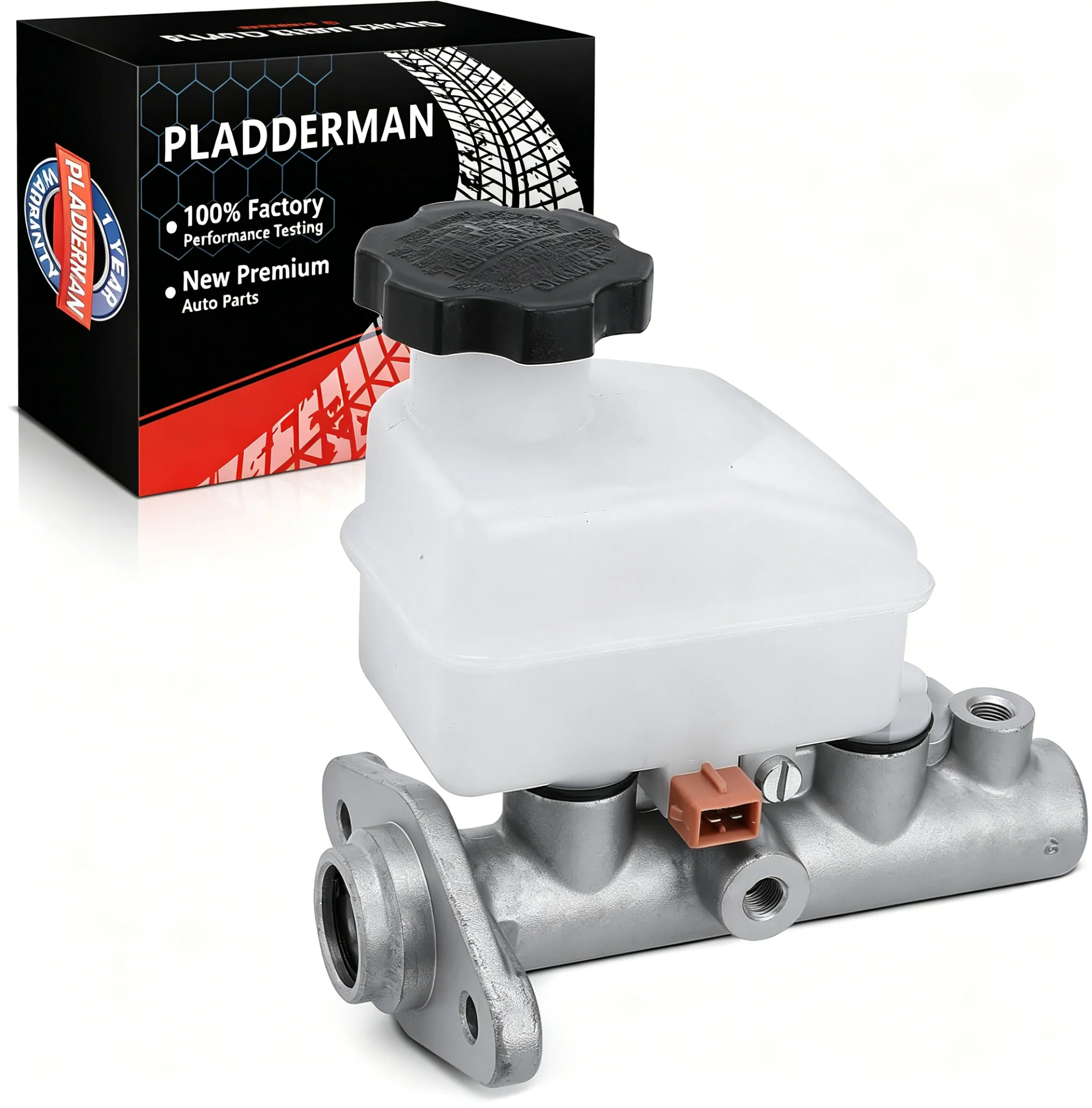 

Brake Master Cylinder with Reservoir and Cap Compatible with Hyundai Vehicles - Tiburon 2003 2004 2005 - OEM# M630379;585102C000