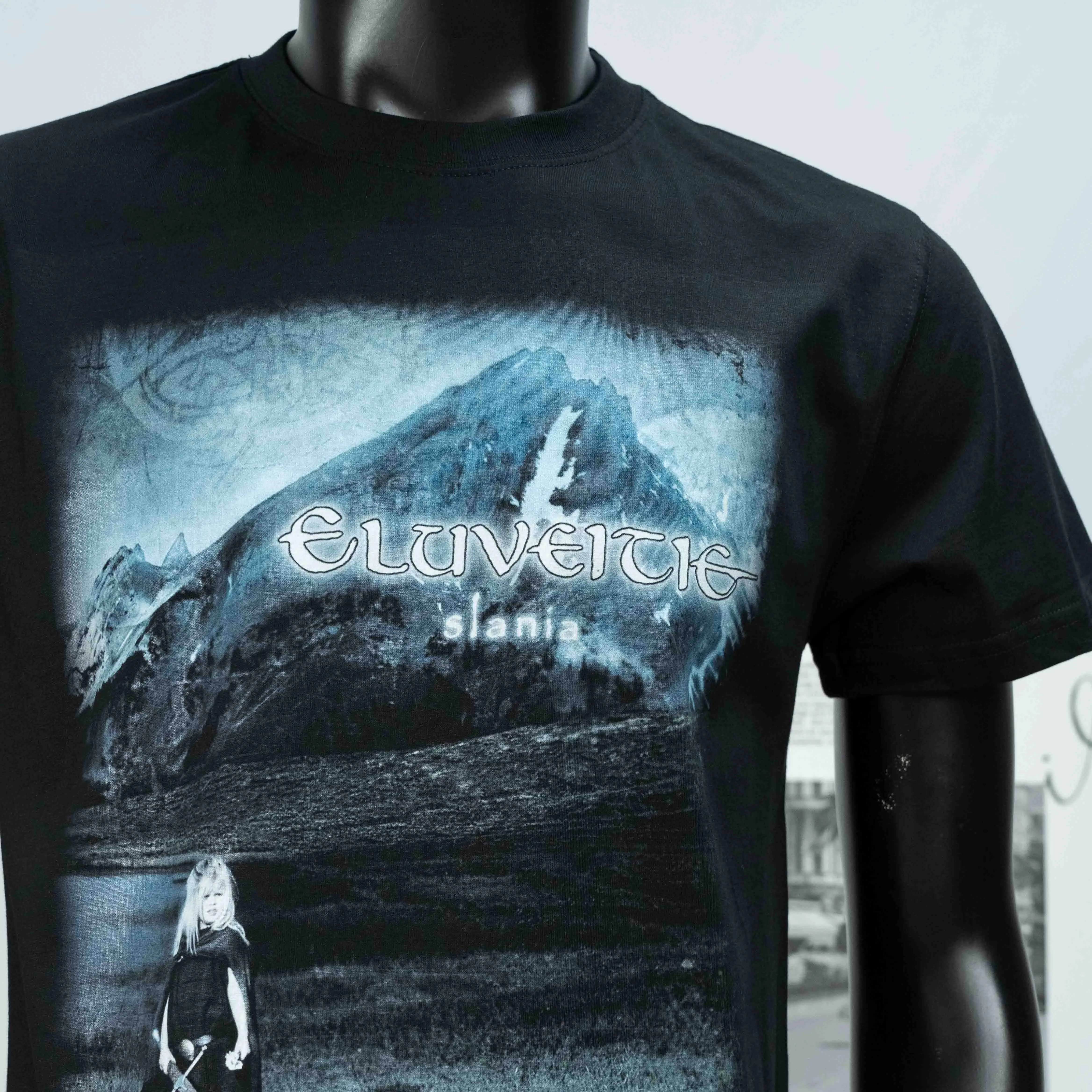 Eluveitie Pagan Folk Metal Rock Punk Nuclear Music Festival Wearing Dark T-shirt Short Sleeve Arrival Casual Daily Retro Letter