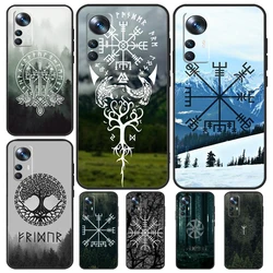 Forest Nordic Runes Case For Xiaomi 14 13 11T 12T 13T Pro 12 Lite 12X POCO X3 X5 Pro X4 F4 M5 M5s F3 F5 Cover