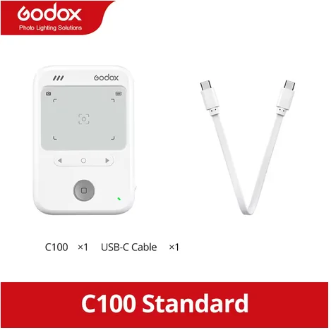 Godox C100 Retro Camera, transparante CCD-zoeker, camera voor vloggen en fotoshoots, een leuk cadeau voor studenten en meisjes.