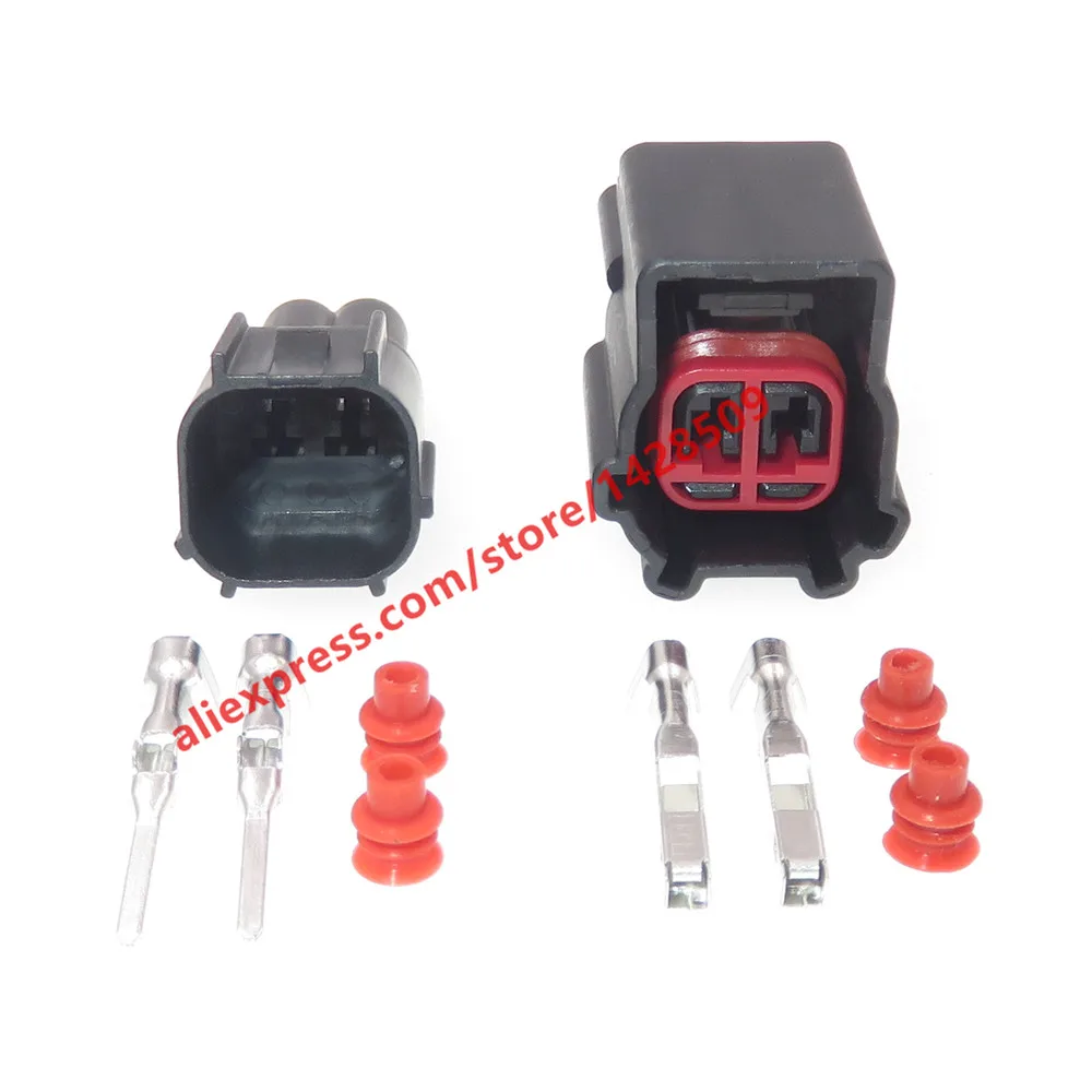 1 Set 2 Pin 3U2Z-14S411-EKB EPC E-4995 Automotive Headlight Socket Plug Car Wiper Motor Relay Connector For Land Rover