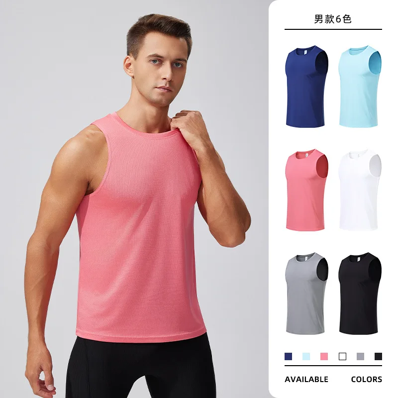 3 Pcs Men's Quick Dry Workout Tank Top Loose Fit Sleeveless Athletic Shirt Running Basketball Gym Fitness Marathon Multi-color