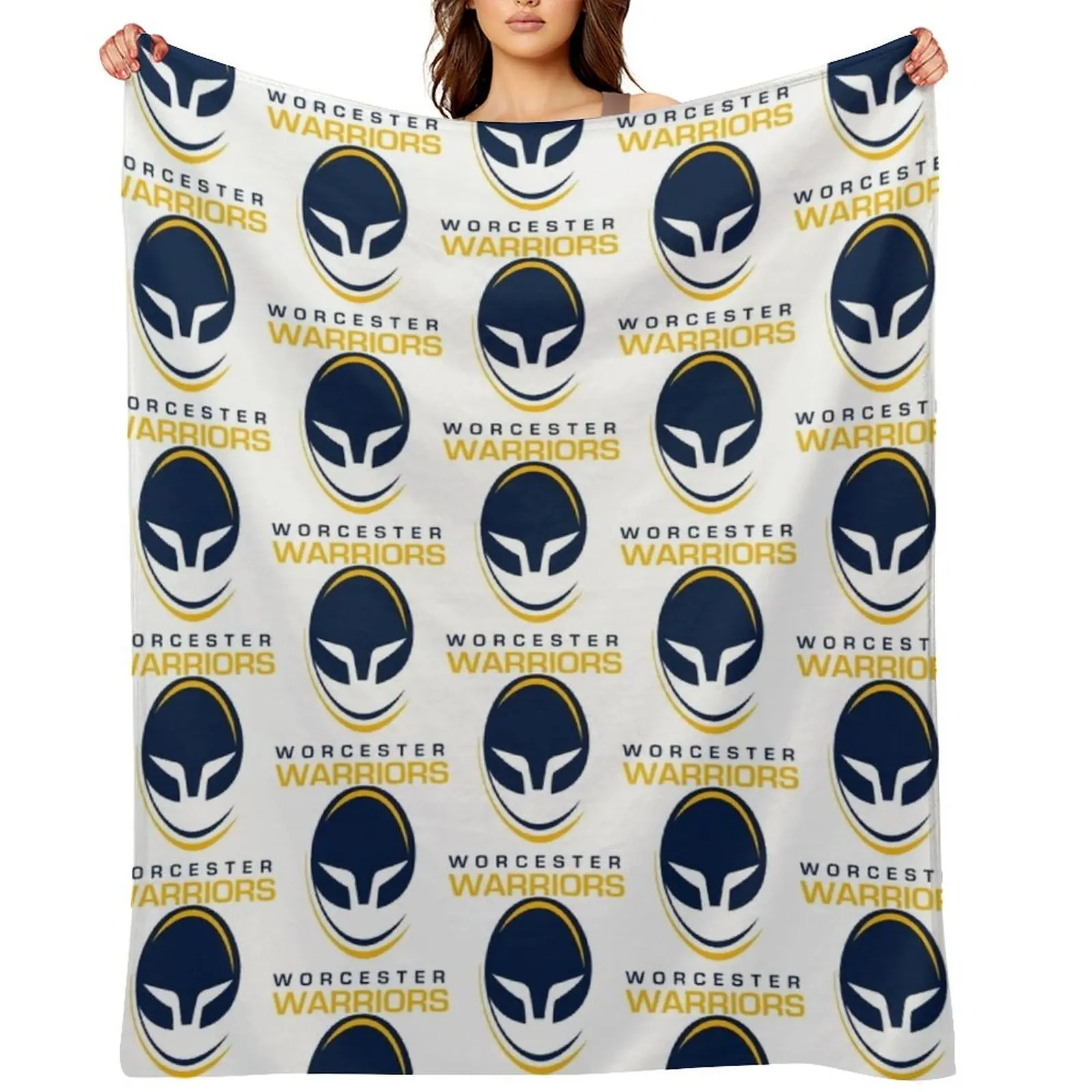 

The Worcester Warriors Icon Throw Blanket Camping Luxury Brand warm for winter Extra Large Throw Blankets
