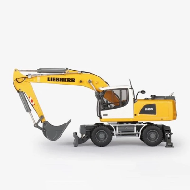 Diecast 1:50 Scale Liebherr A 920 Excavator Simulation Alloy Model 2217/0 Construction Truck Static Display Collectible Toy Gift