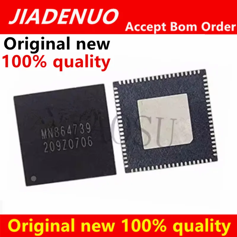 (1piece)100% New For Ps5 MN864739 QFN-80 CXD90061GG CXD90062GG BGA Chipset