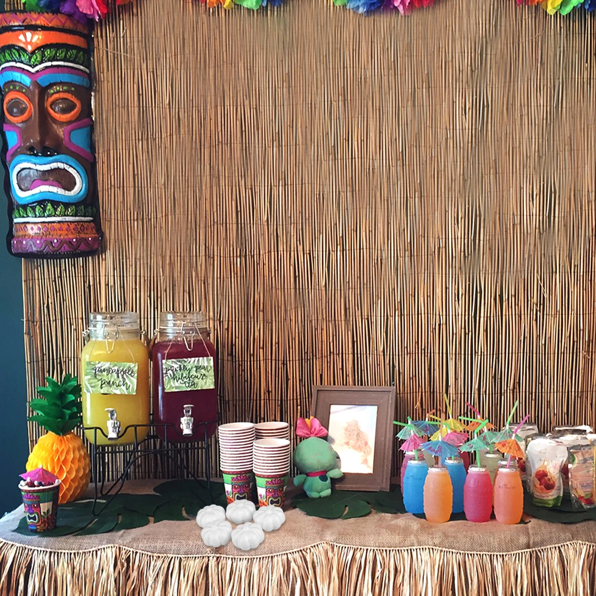 

5Pcs Realistic Thanksgiving Pumpkin Foam Decoration Simulation Party Home Photography Props Bar Pumpkin Display