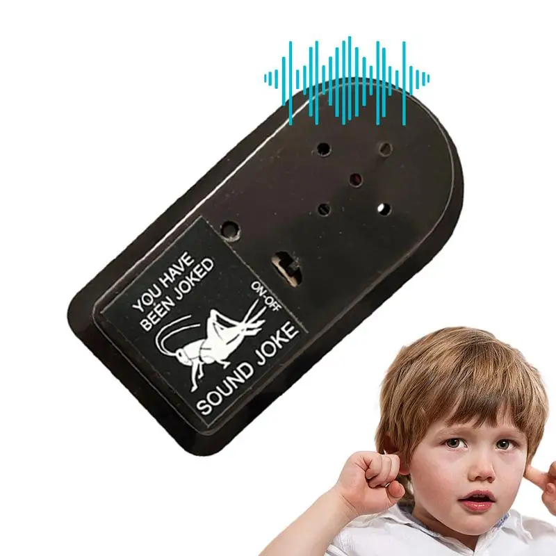 إعلانات صانع الضوضاء أجهزة المزح الصغيرة التصفير عدة أشهر الكريكيت الصوت المزحة للأطفال الكبار هالوين زملاء العمل الكمامات #2