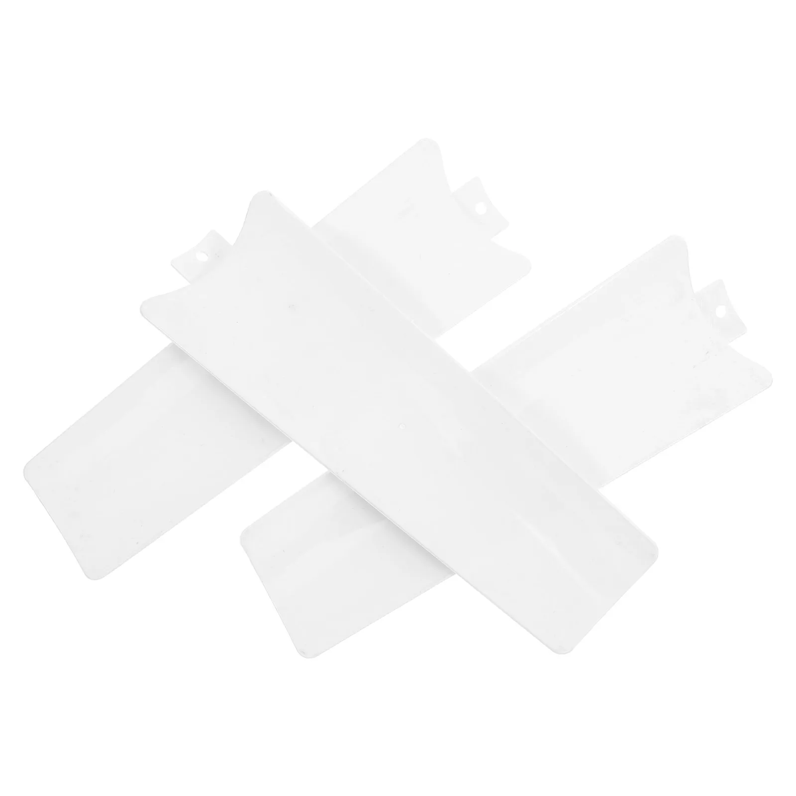 

3pcs Ceiling Fan Blade Parts Replacement Exhaust Component White Desk Blades for Home Office Plastic Accessories Efficient