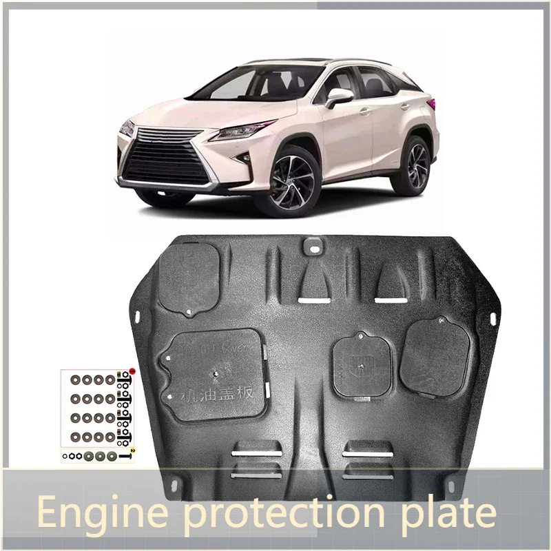 

For Lexus RX450HL 2018- Under Engine Guard Board Splash Shield Mud Fender Plate Cover Black Car Mudflap Mudapron Mudguard Lid