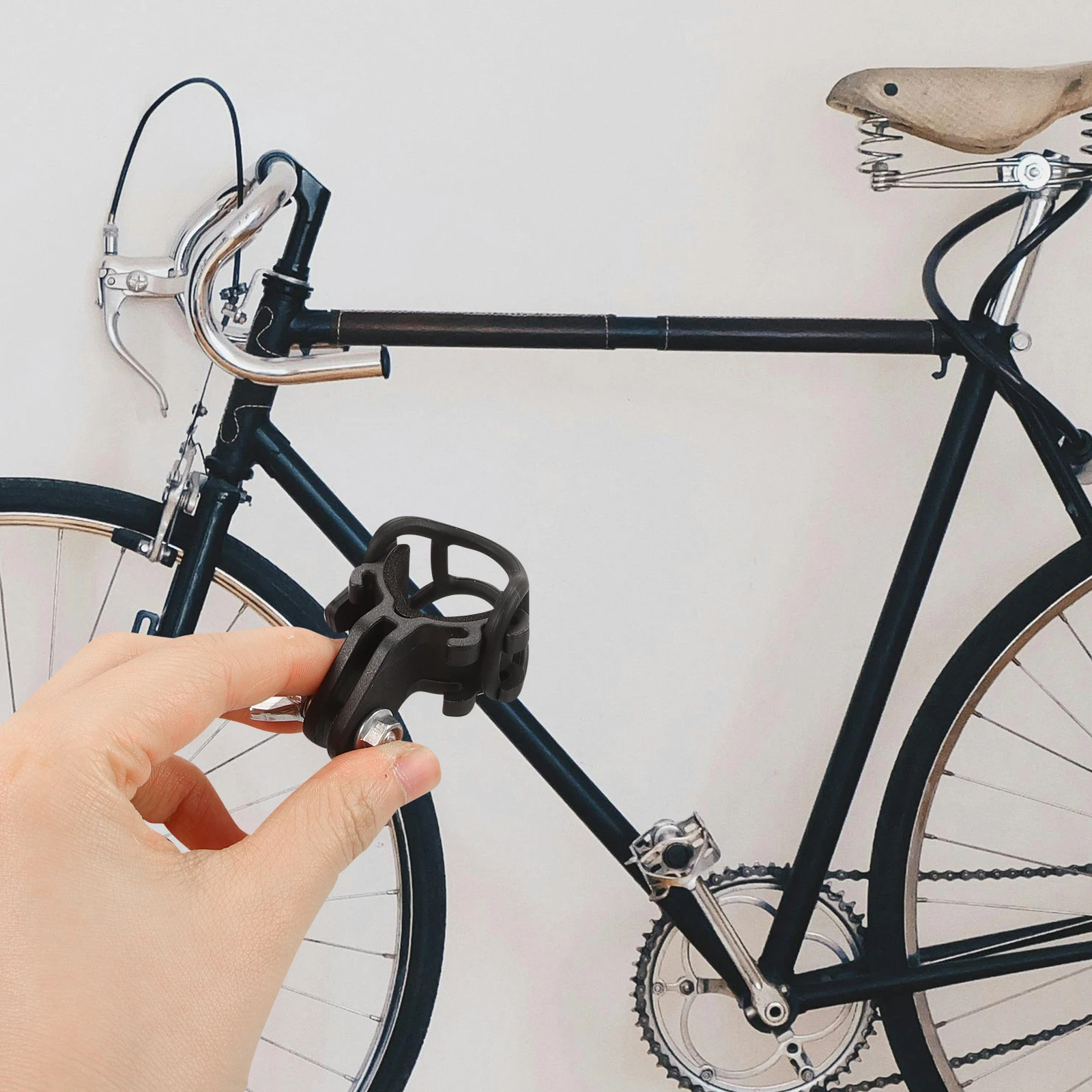 

1 set Bicycle Light Mount Kit Sturdy Bike Flashlight Holder Anti-Skid Shockproof Universal Rack For Mountain Bike Front Light