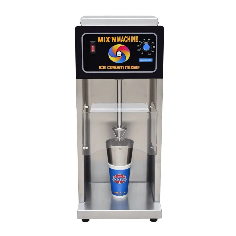 Commercial Blizzard Flurry Cup Ice Cream Shaker Mixer Yogurt Soft Ice Cream Dairy Queen Milk Mixing Blender Machine