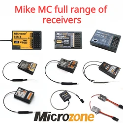 Microzone Mc6re Mc7rb Mc8re Mc9002 Mini M-Sbus 리시버 Mc6c Mc7 Mc8b 컨트롤러 송신기 RC UAV에 적합