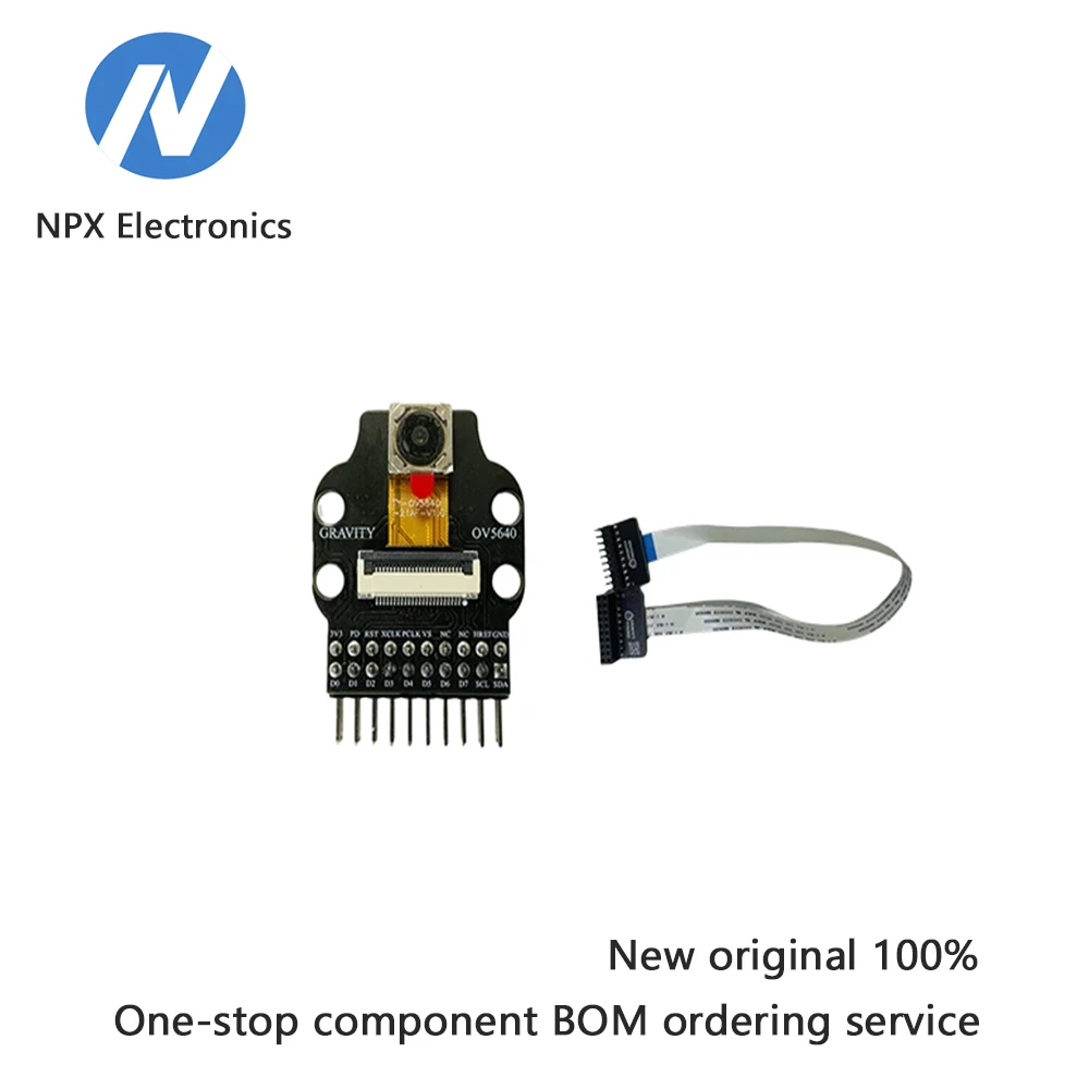 OV5640 5-megapixel camera module with auto-focus feature, providing STM32 driver source code