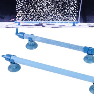 Pompa Udara Akuarium Tabung Diffuser Batu Udara Segar Tangki Ikan Cangkir Hisap Pipa Udara Dinding Dapat Diperpanjang Diffuser Gelembung Pemandangan Air Tetap 6 pipa batu penjualan terbaik - №