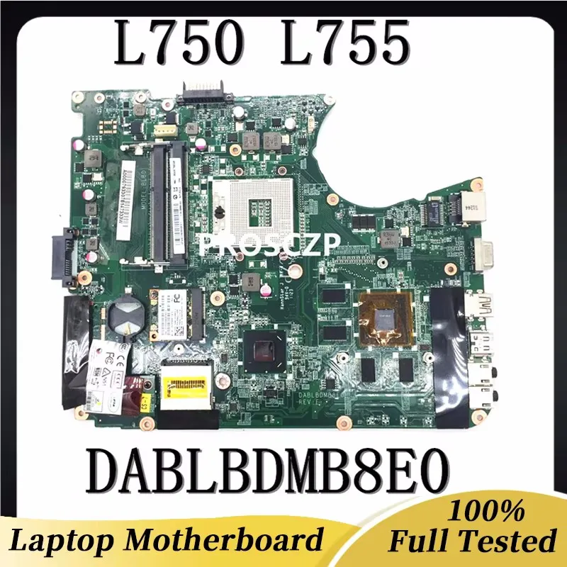 

A000079330 DABLBDMB8E0 Высококачественная материнская плата для ноутбука Toshiba L750 L755 материнская плата SLJ4P HM65 N12P-LP-A1 100% полностью протестирована ОК