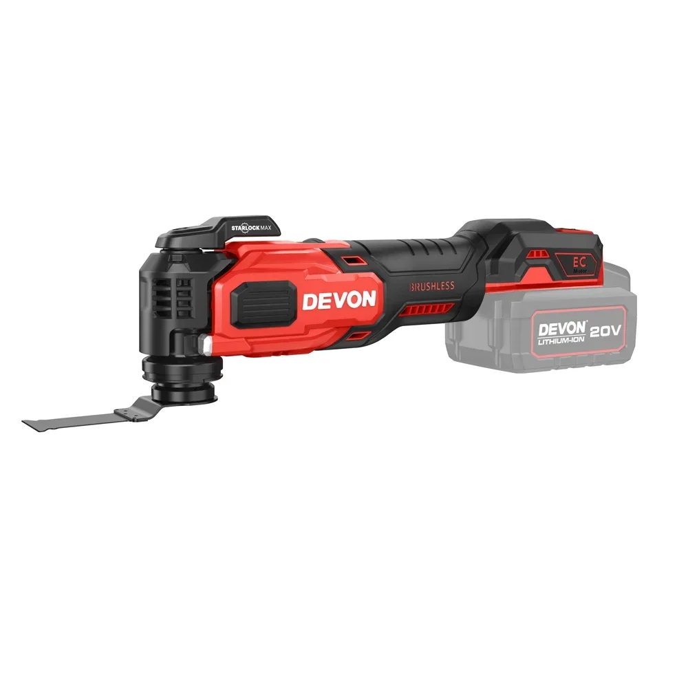 

DEVON Mini 12V 20V Brushless Cordless Electric Oscillating Saw Blades Multi Power