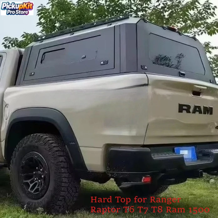 

4X4 Aluminum Hardtop Topper Canopy for Ranger Raptor T6 T7 T8 Ram 1500 Pickup