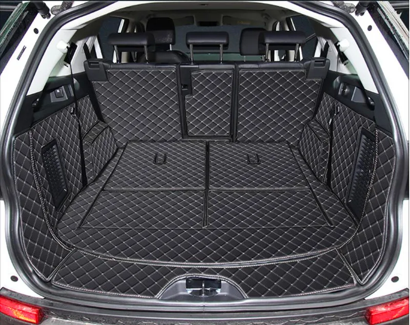 Best quality! Special car trunk mats for Land Rover Discovery Sport 7 seats 2022-2014 waterproof boot carpets cargo liner cover