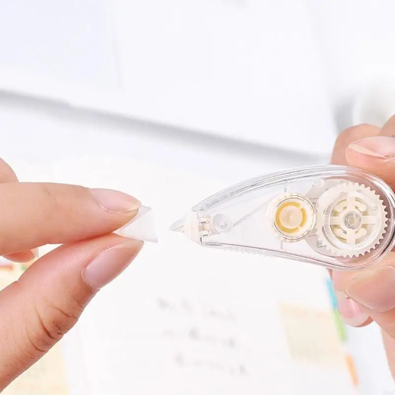 W89C 2PCS Симпатичная коррекционная лента мини -роллер белый raSer Школа канцелярские товары канцелярские принадлежности