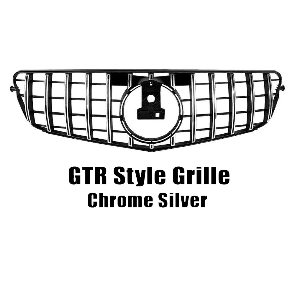 XVIP Voor Mercedes W204 Grille Benz C-Klasse C204 S204 2007-2014 C180 C200 C250 C300 C350 Diamond AMG GT Stijl Voorbumper Grille