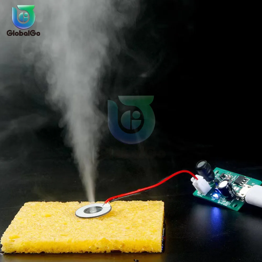 TYPE-C USB Mini Umidificatore Kit fai da te Mist Maker e Driver Circuit Board Fogger Atomizer Film Atomizer Foglio Mini Oscillante