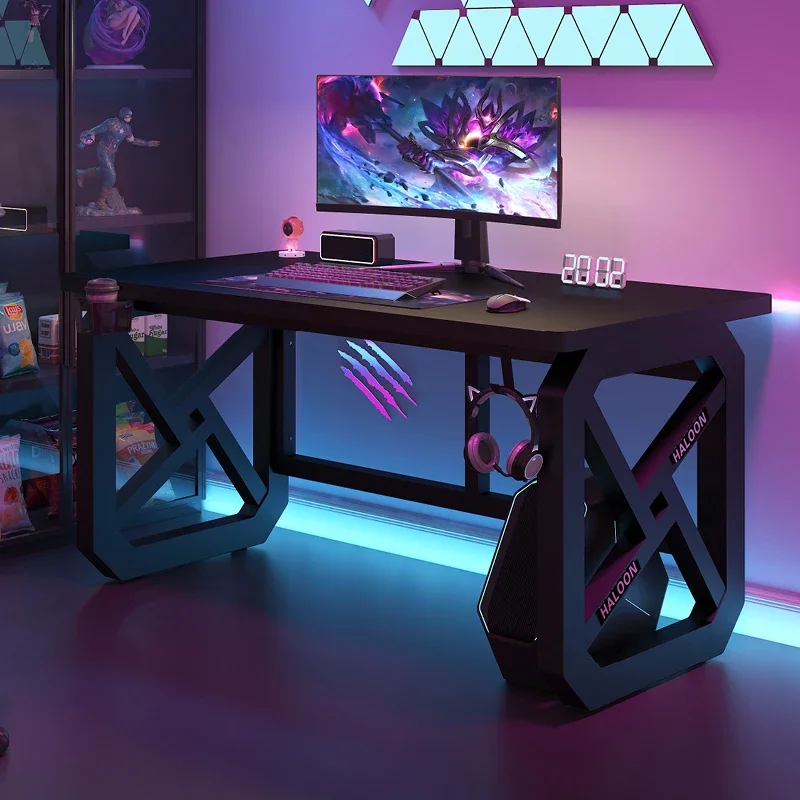 Standing Console Computer Desks Organizers Design Creativity Light Luxury Computer Desks Setup Fashion Escritorios Furniture