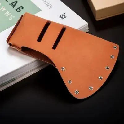 

Чехол для топора из воловьей кожи, универсальный защитный чехол для уличного топора, портативный защитный футляр, профессиональный чехол