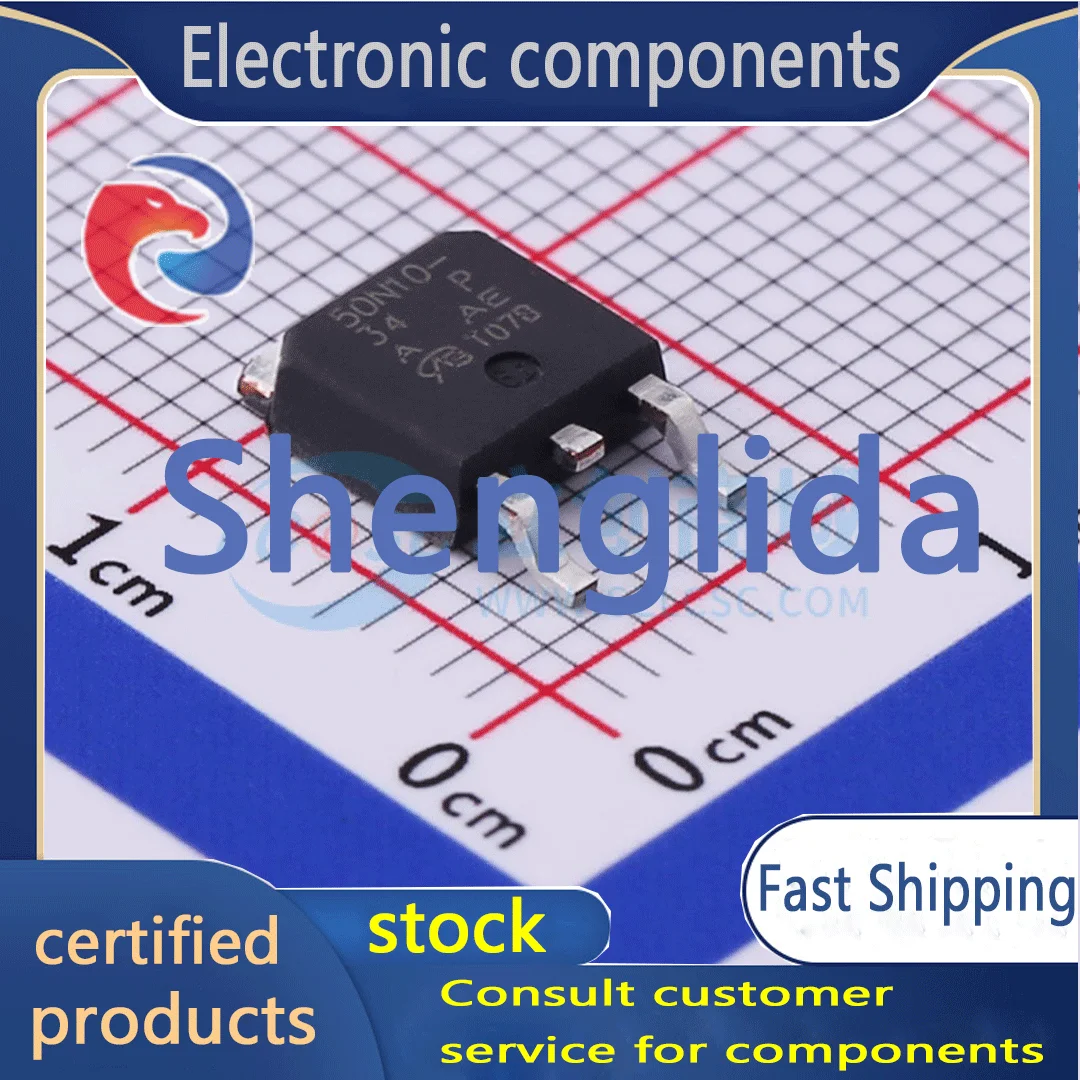 SUD50N10-34P 전계 효과 트랜지스터 (MOSFET), TO252, 신제품, 1 개