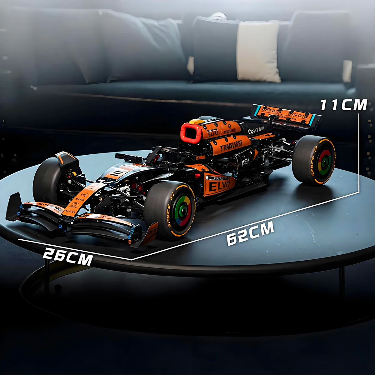 

Спортивный гоночный автомобиль-конструктор: техническая модель 1:8, набор для сборки, игрушка, подарок на день рождения для мальчиков