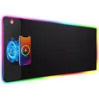 Super Large Light RGB Wireless Mouse Pad Electronic Competition Desk Mat Thickened Computer Game Competition Keyboard Mat Hot！