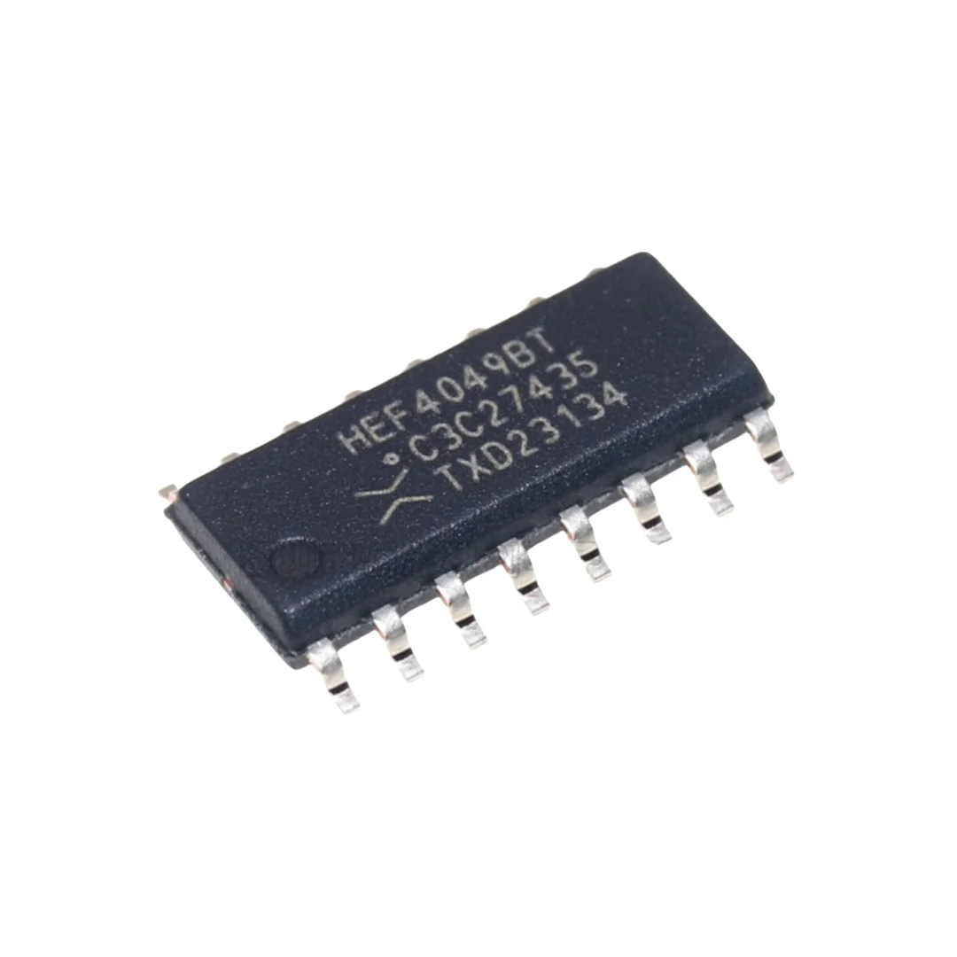 Original genuine goods HEF4049BT,653 SOIC-16 six high current output inverter buffer chips