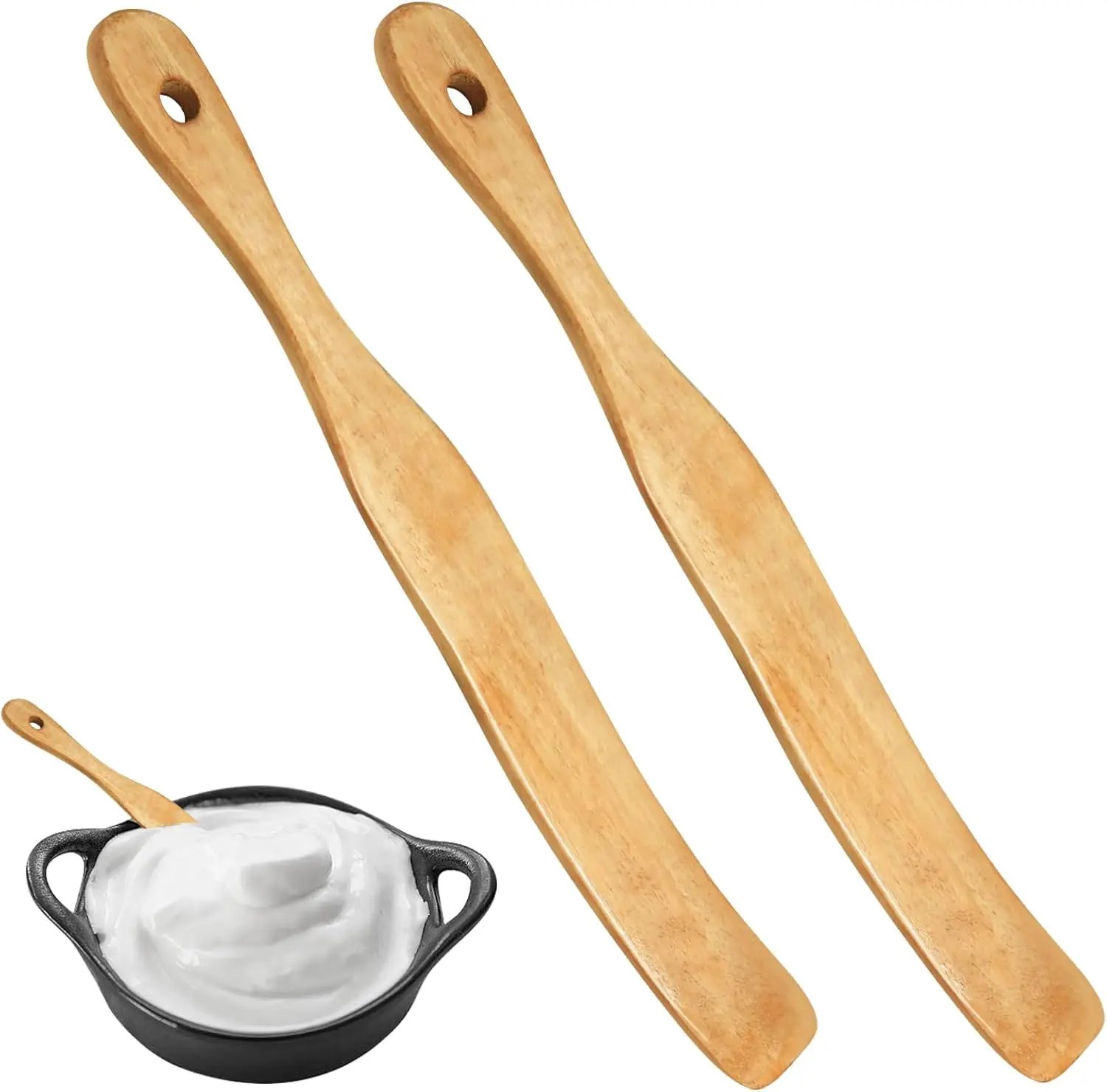 Wooden Spatula for Cooking, Sourdough Spurtles Kitchen Tools