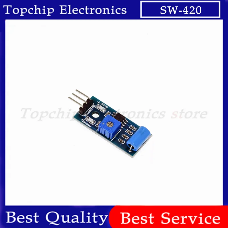 5pcs SW-420 Normally Closed Alarm Vibration Sensor Module Vibration Switch SW420 For Arduino