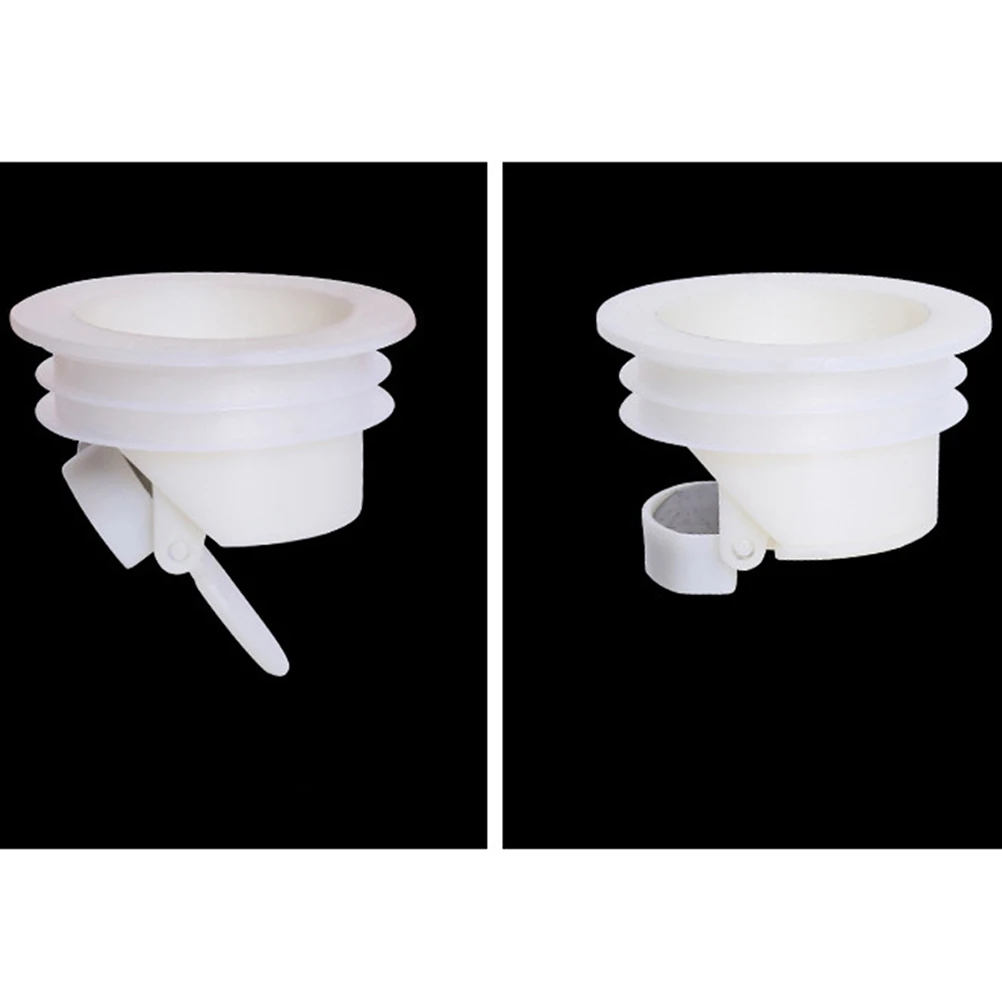 6 قطعة استنزاف الأساسية 36-47 مللي متر مصفاة الأرضية القابلة للإزالة للاستحمام الحمام الشعر الماسك سدادة المضادة للرائحة الصرف السريع أسود أبيض