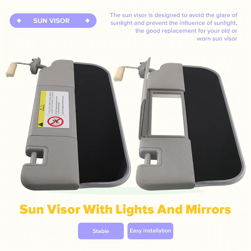 

For Geely Monjaro 2022 2023 Xingyue L Kx11 Geely Atlas Car Sun Visor Light Sunglasses Sunshade With Light Mirrors