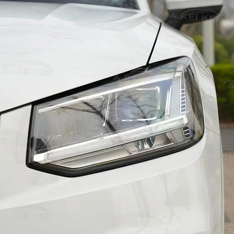 For Audi Q2 Q2L 2018-2022 New DRL Headlamp Guide Plate Daytime Running Light Tube Headlights LED Light Bar White Light view 6