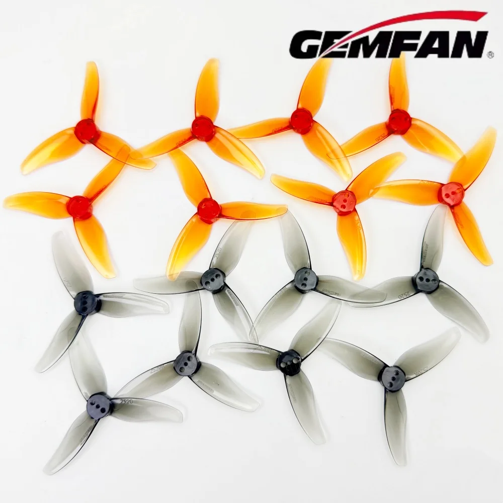 4Pairs Gemfan Hurricane 2520 2.5X2X3 3-Blade PC Propeller 4CW 4CCW for FPV Freestyle 2.5inch Drone 1106 1404 view 6