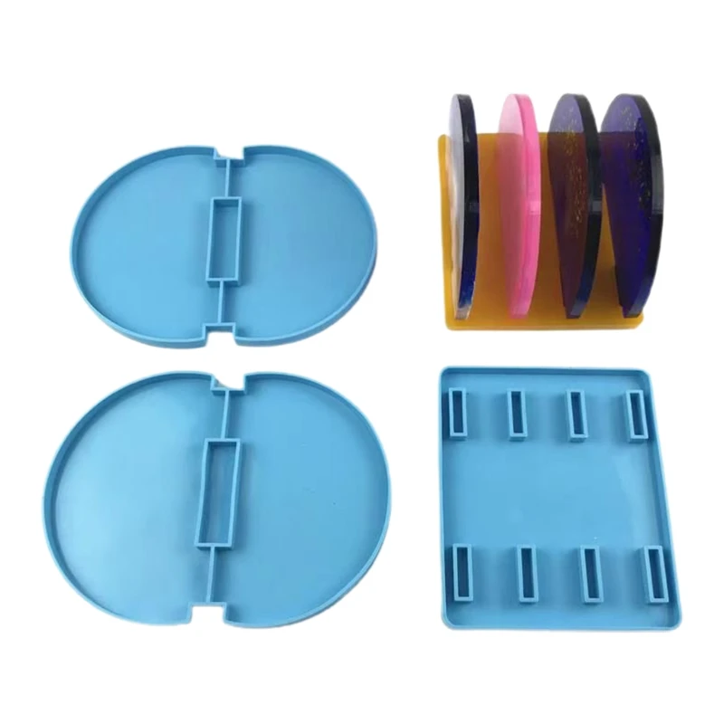 Book File Storage Box Epoxy Resin Mold Documents Papers Holder Rack Casting Silicone Mould DIY Crafts Tool