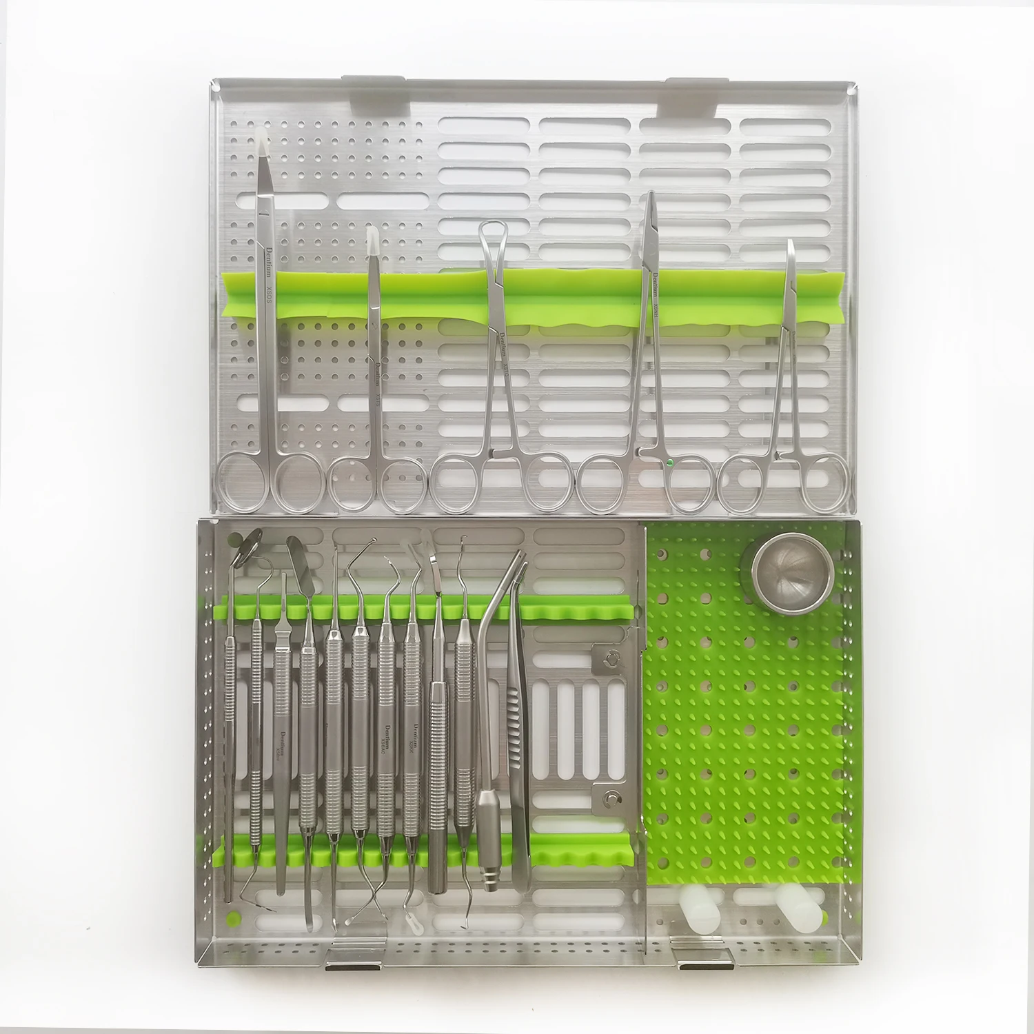 

Хирургический набор Dentium XDSK, 18 шт., базовый хирургический набор инструментов для зубного имплантата, стоматологический инструмент