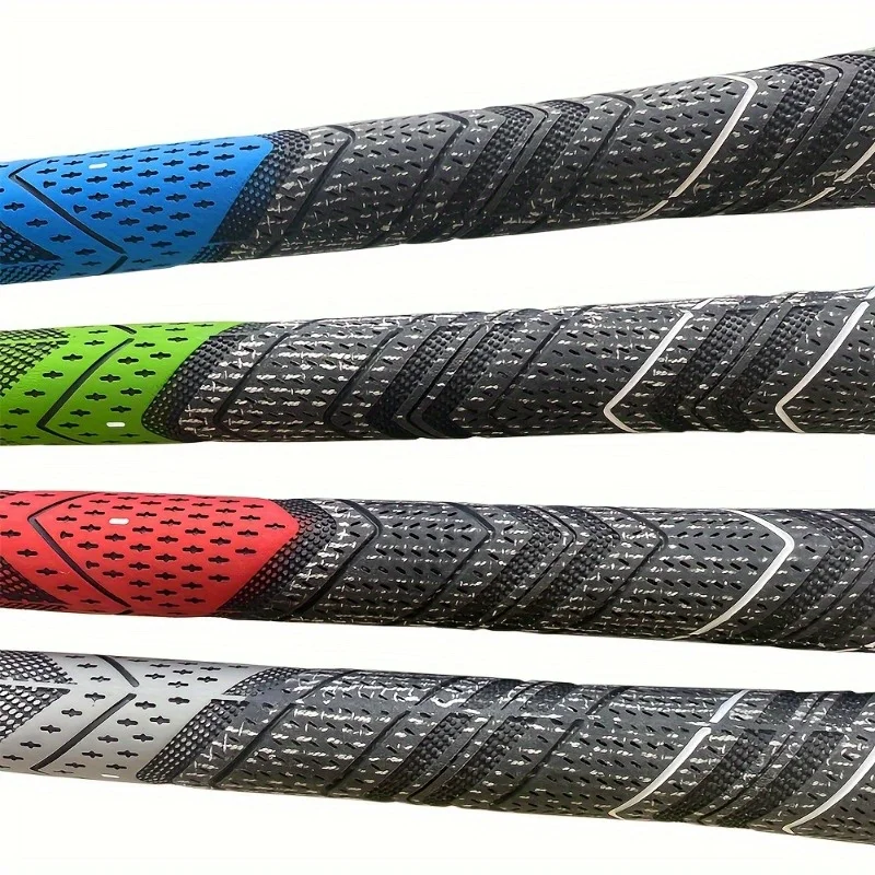 Empuñaduras para palos de Golf, antideslizantes, resistentes al desgaste, tamaño mediano, empuñaduras fuertes estándar, hilo de algodón de goma, empuñaduras de hierro y madera