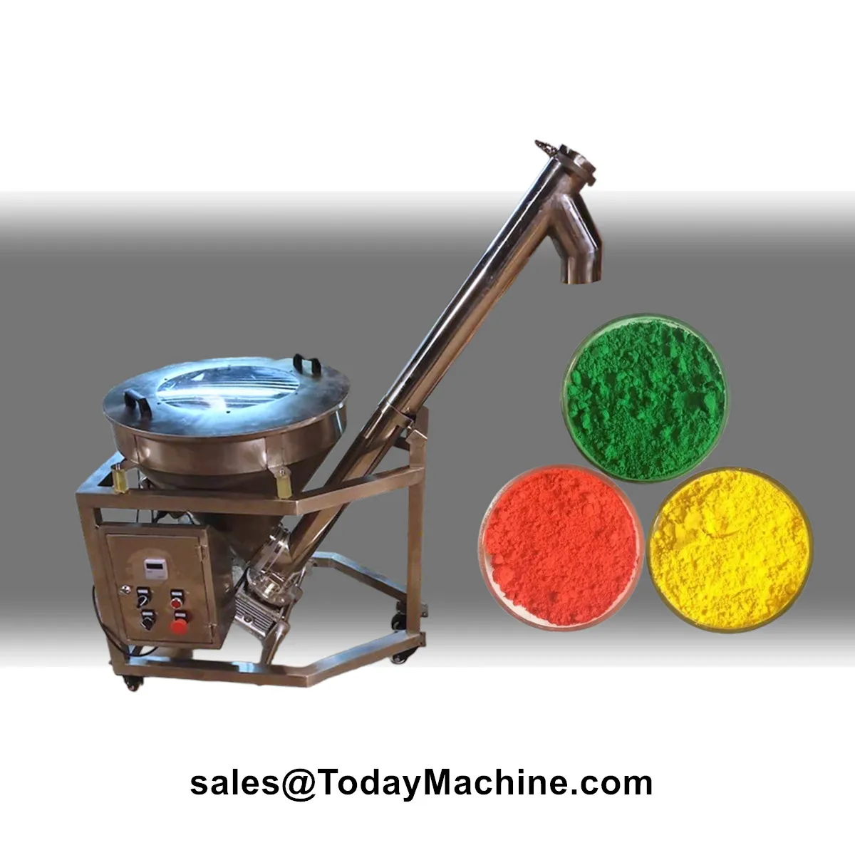 Automatischer Schraubenförderer für Weizenmehl, Lebensmittelpulverbehälter