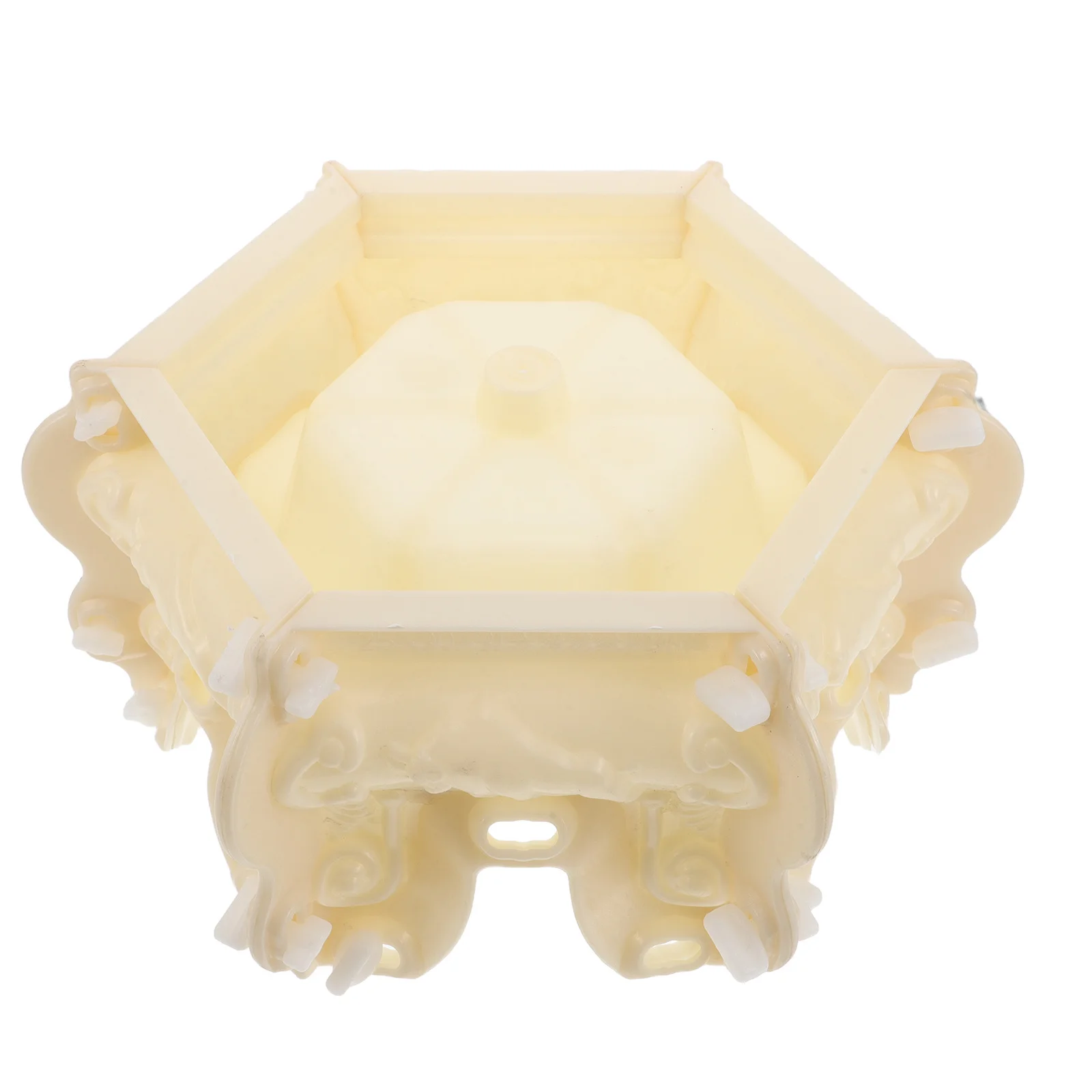 

Concrete Sculpture Base Mold - Reusable Heavy Duty Cement Form for Outdoor Garden Pedestal - Precise Fit Column Mold for Statues