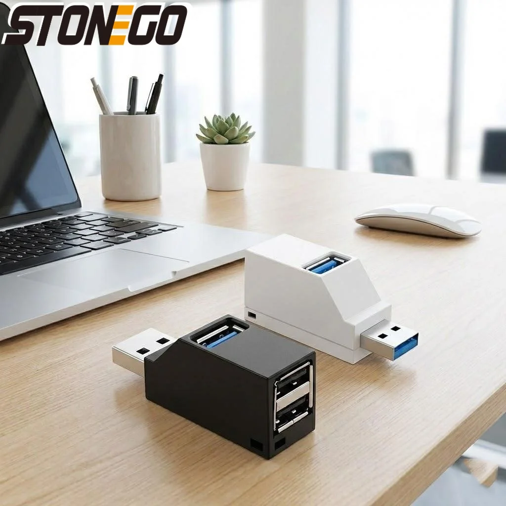 

Мини-USB-хаб с 3 портами USB2.0/USB3.0, высокоскоростной разветвитель для ноутбуков и компьютеров, портативная USB-док-станция