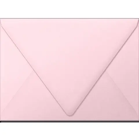 A7 Contour Flap Invitation Envelopes, 5 1/4 x 7 1/4, Candy Pink, 80lb, 50 Pack
