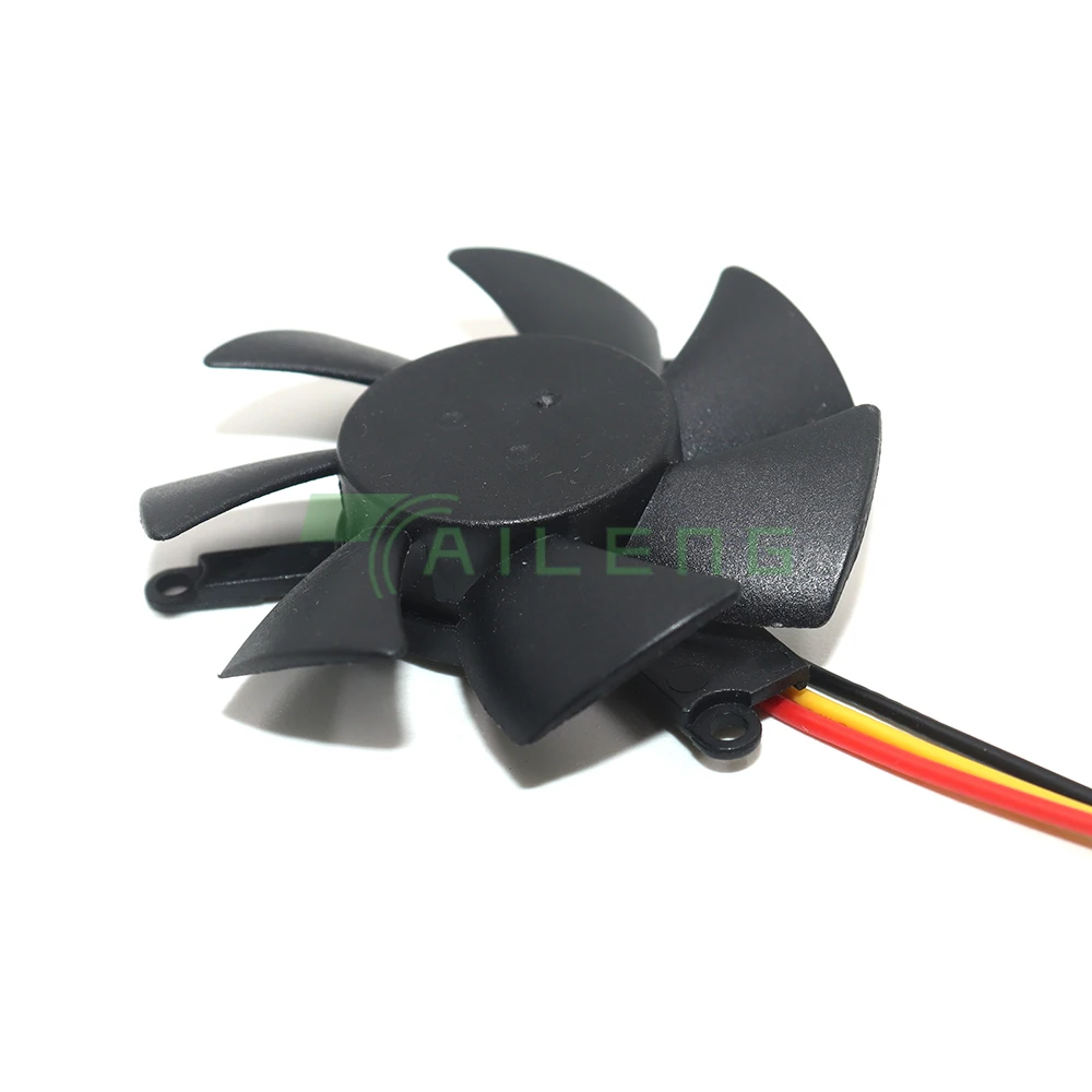 Original Cooler Cooling Fan for ARX FS1250-S1033A 12V 0.17A 3-Wire Temperature Controlled PWM Graphics Card Hydraulic Fan