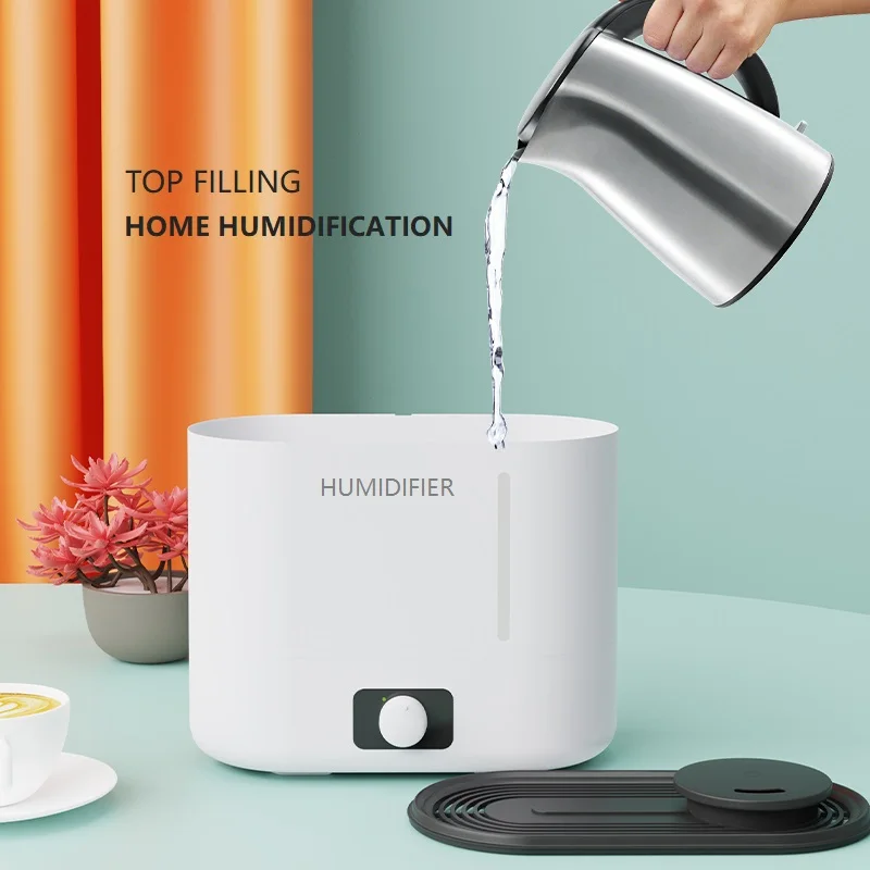 Ultrasonic Atomization Aroma Diffuser Humidifier 3-5L Portable Plug-in Cool Mist with 1 Year Warranty for Bedroom Use