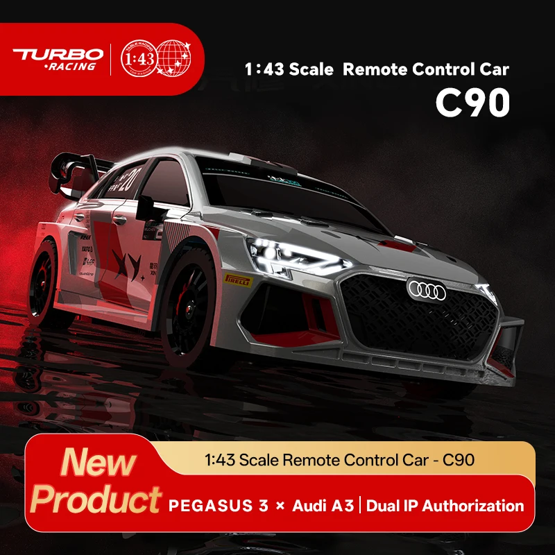 New Turbo Racing C90 1/43 RWD RC Drift Car Team Pegasus 3 Officially Authorized Limited Edition Remote Control RC enthusiasts