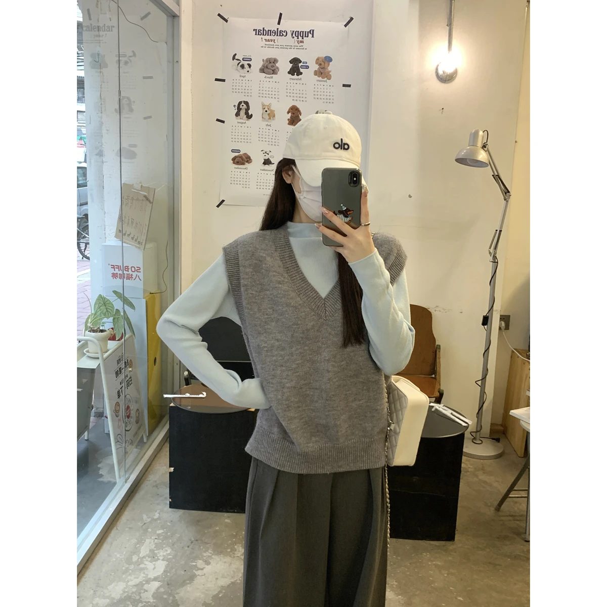 

Loose V-Ne Knitted Sweater Svel Women's Faionable Korean Sle Spring Inner Wear Base Layer Top Casual Knitwear