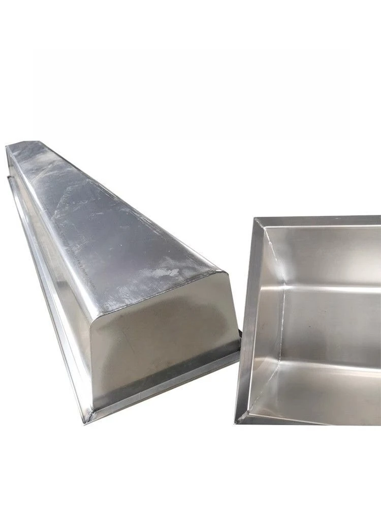 New thickened stainless steel sink Rectangle sheep trough Cattle trough Durable sheep Cattle